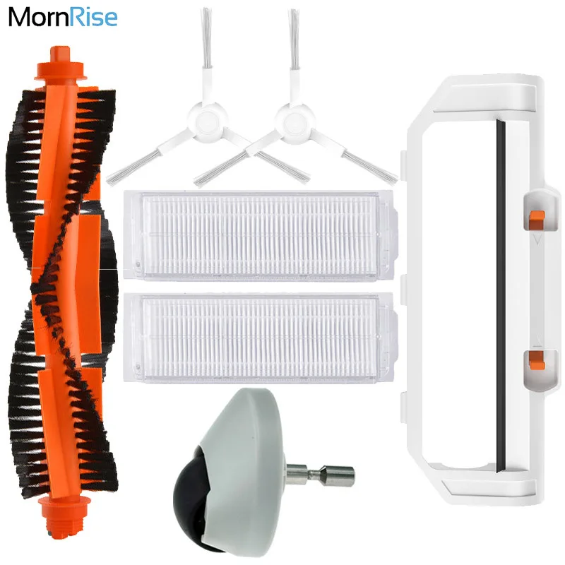 Voor Xiaomi Robot Vacuum S10 / S12 / T12 Accessoires, de Onderdelen van de Robotstofzuiger, Verbruiksgoederen, Vervanging Hoofdborstel, Hepa Filter,