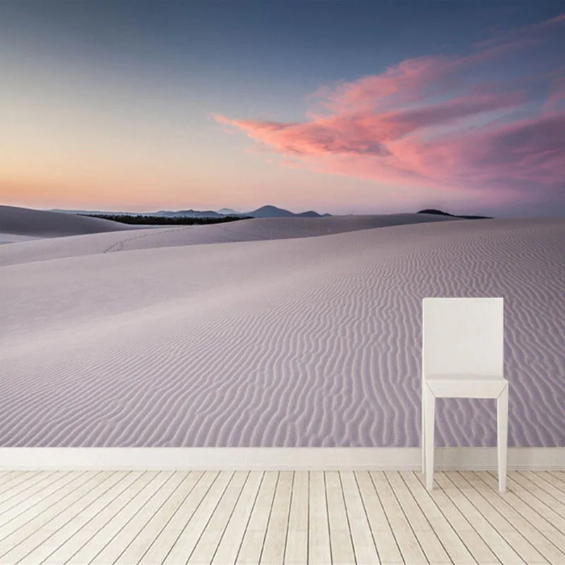 Custom 3D Photo Wallpaper Desert Nature Landscape Large Mural Wallpaper For Bedroom Living Room Sofa TV Background Wall Papers