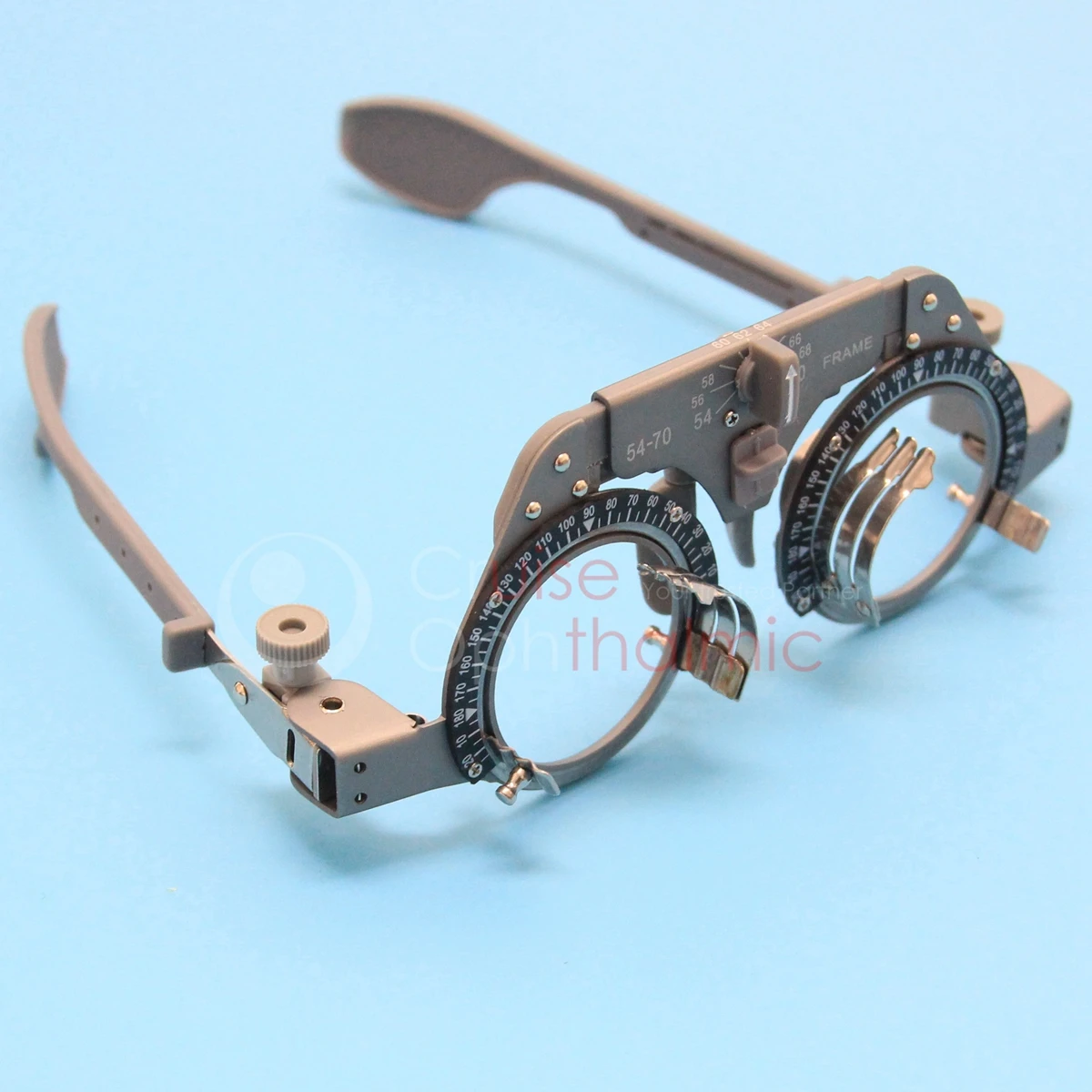 Optometric Universal Titanium Trial frame TF5470S PD 54-70mm Adjustable Refractive Segments | Optometric Instrument