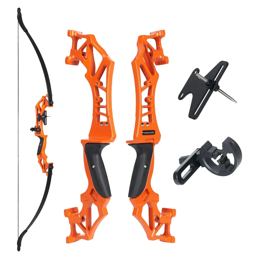 Archery bow recurve bow Shooting Take Down Bow 20/30/40/50lbs Orange/black Bow Outdoor Fishing bow Right Hand Bow Straight bow