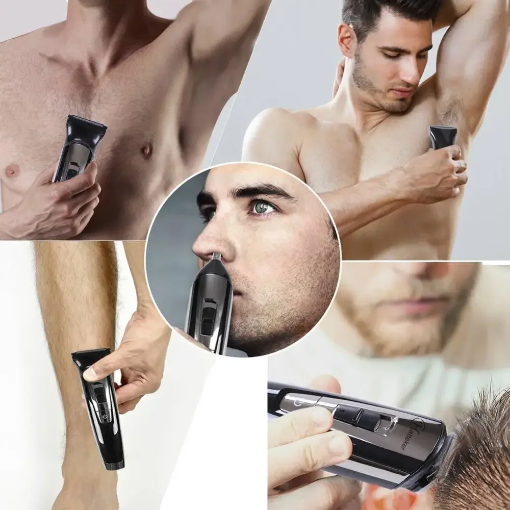 All in one electric shaver for men grooming facial body hair trimmer beard washable shaving machine electric razor set