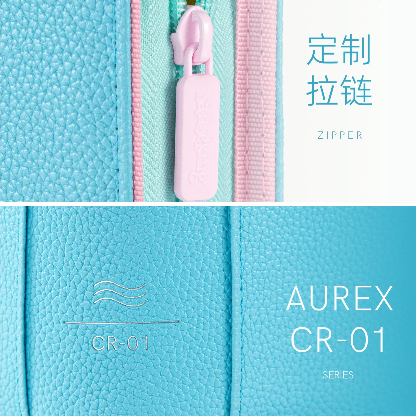 Sanseking Upgraded Blue 9-Pocket 360 Slots PU Leather Zipper Card Binder Album for Pokemon PTCG, Sports Trading Cards view 4