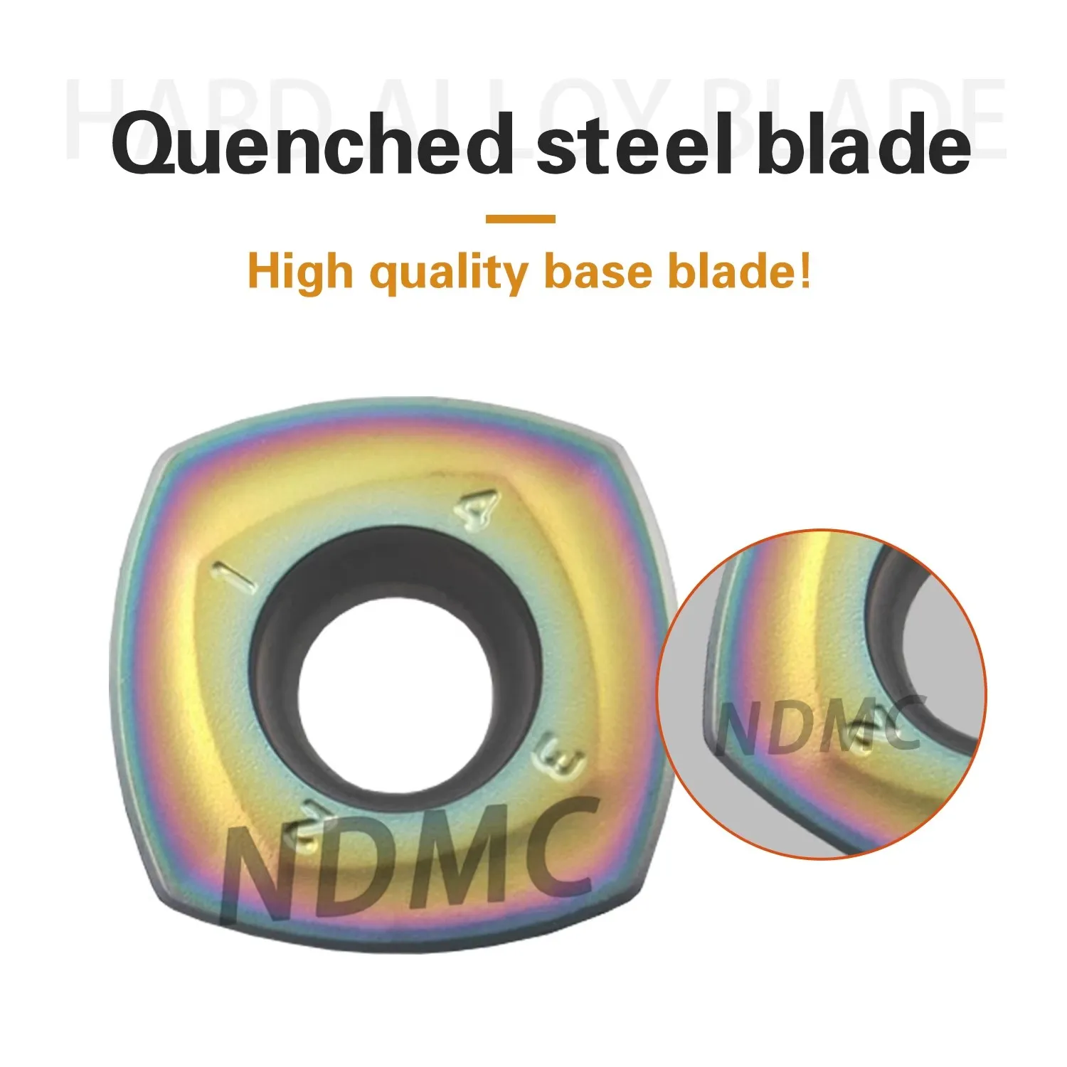 

SDMT Series DESKAR Numerical Control Lathe Fast Feed Milling Inserts SDMT120512-PH TF618 SDMT150512-PH TF618 For Hardened Steel