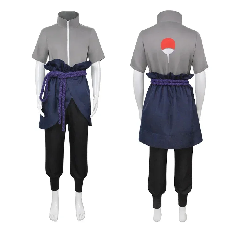 2025 Anime Uchiha Sasukeing Cosplay Costumes Cos Clothing Comic Exhibition Halloween Party Adult Cosplays Sasukees Costume Suits