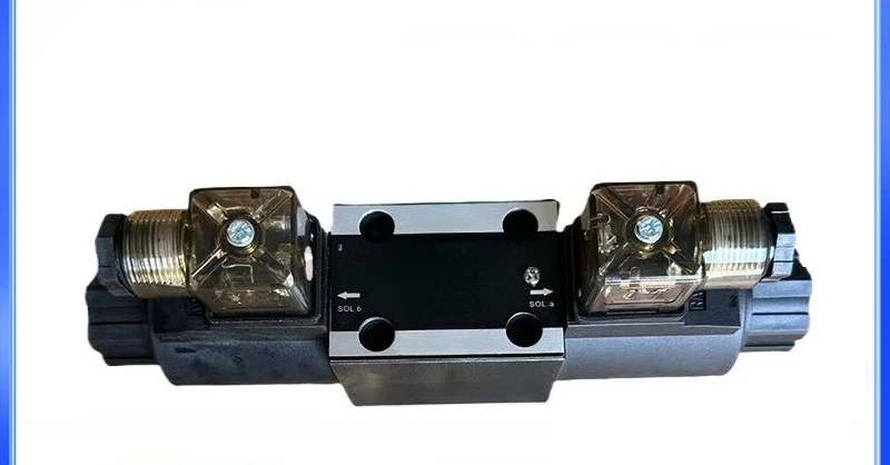 Hydraulic bidirectional solenoid directional valve oil grinding
