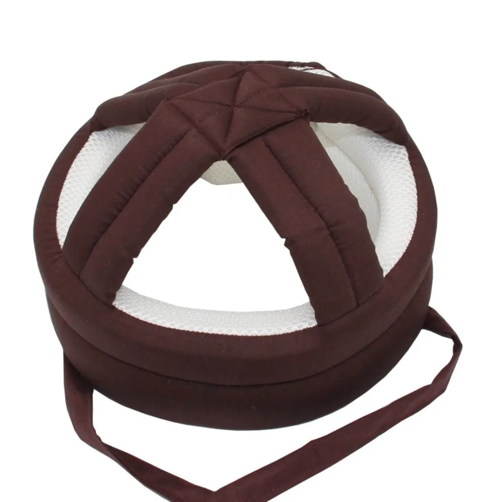 Thickened Elderly Anti-Fall Helmet Breathable Cotton Sponge Padded Senior Head Protection Cap Comfortable Adjustable