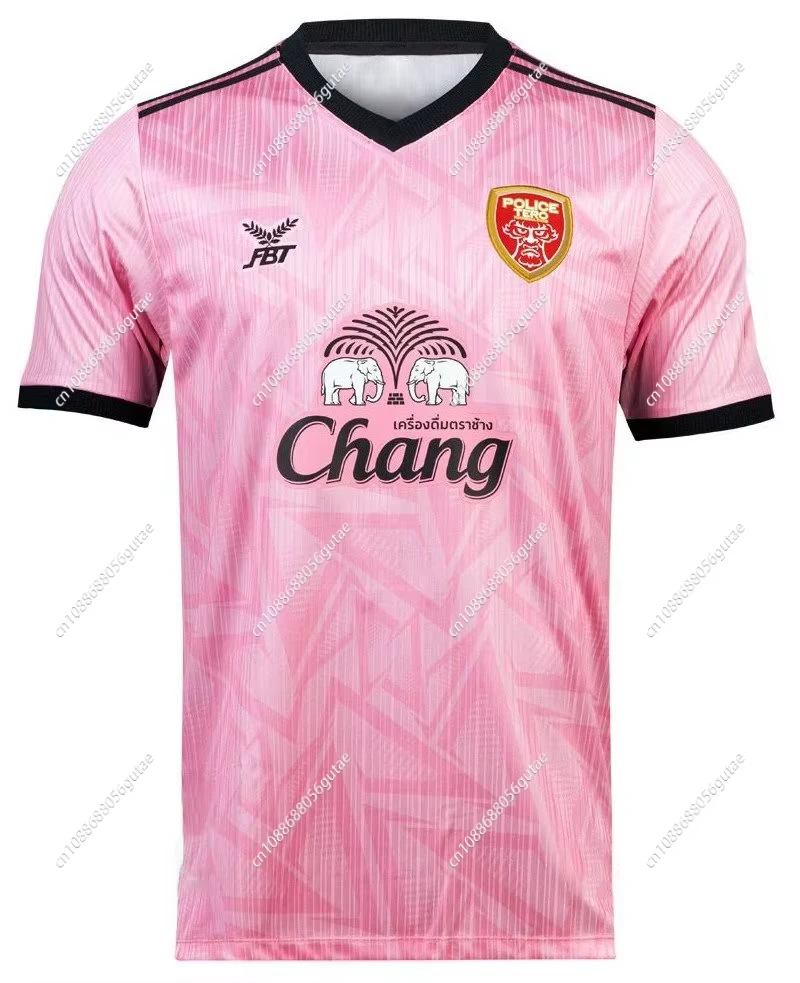 2025 الصيف للأطفال والكبار تايلاند قمصان كرة القدم سياسة تيرو FC قميص مريح للتنفس كرة القدم مروحة قصيرة الأكمام