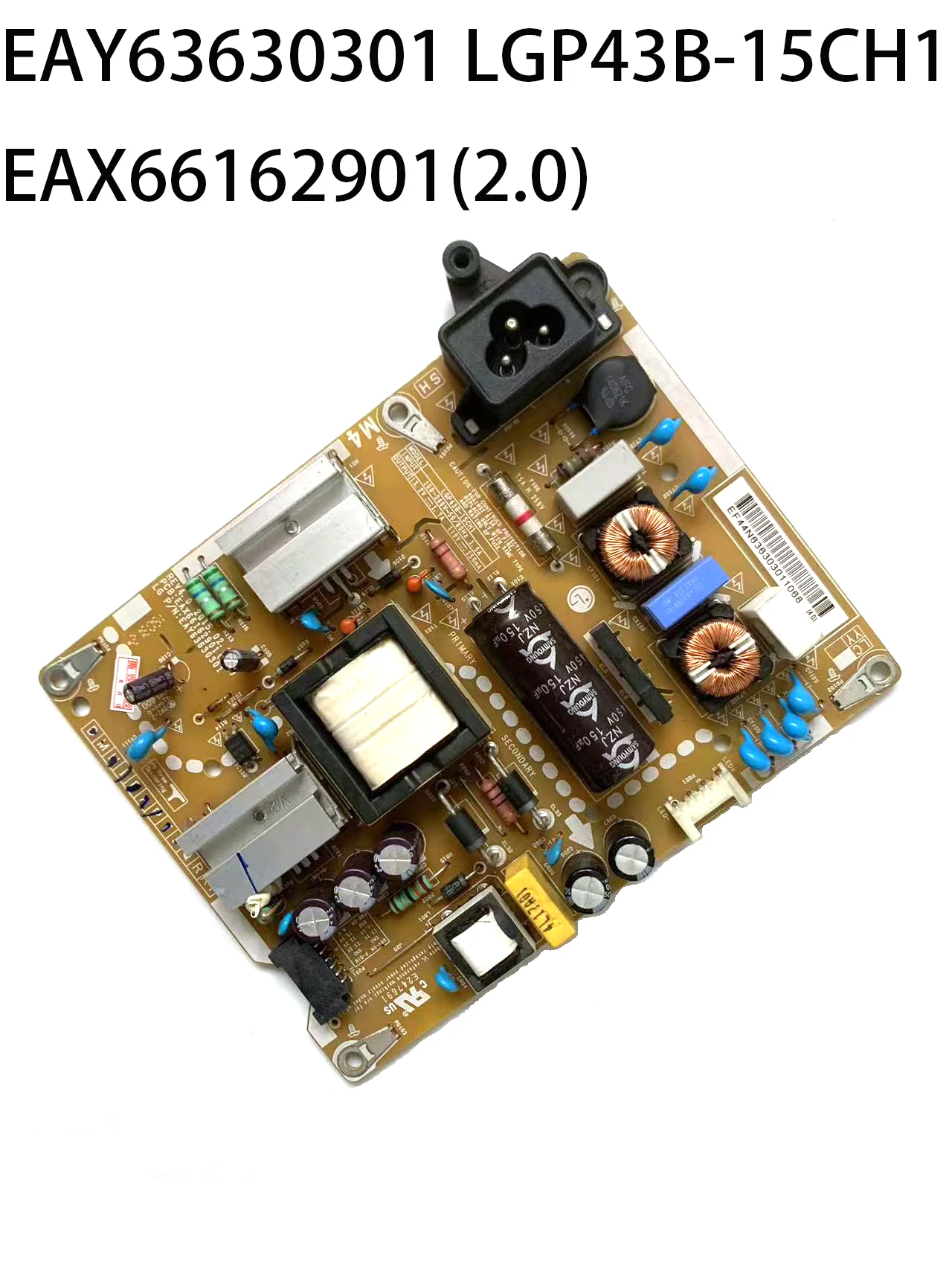 EAY63630301 EAX66162901(2.0) LGP43B-15CH1 Power Supply Board Has Been Tested To Work Properly Applicable FOR LCD TVs 43LF5400-UB