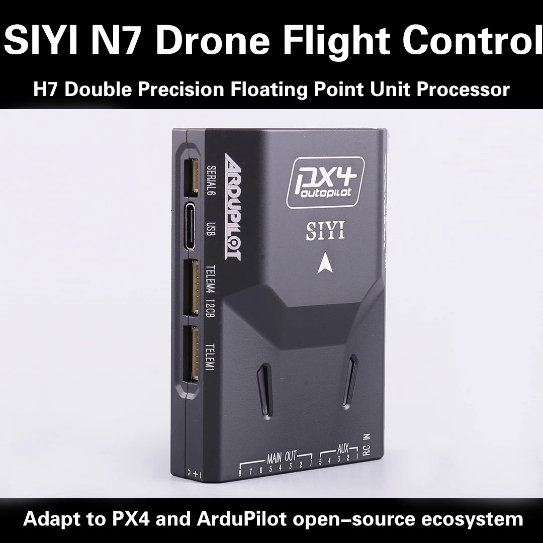 SIYI N7 Autopilot Flight Controller Open Source Compatible Ardupilot PX4 M9N GPS 14S Power Module For RC Drone UAV Quadcopter