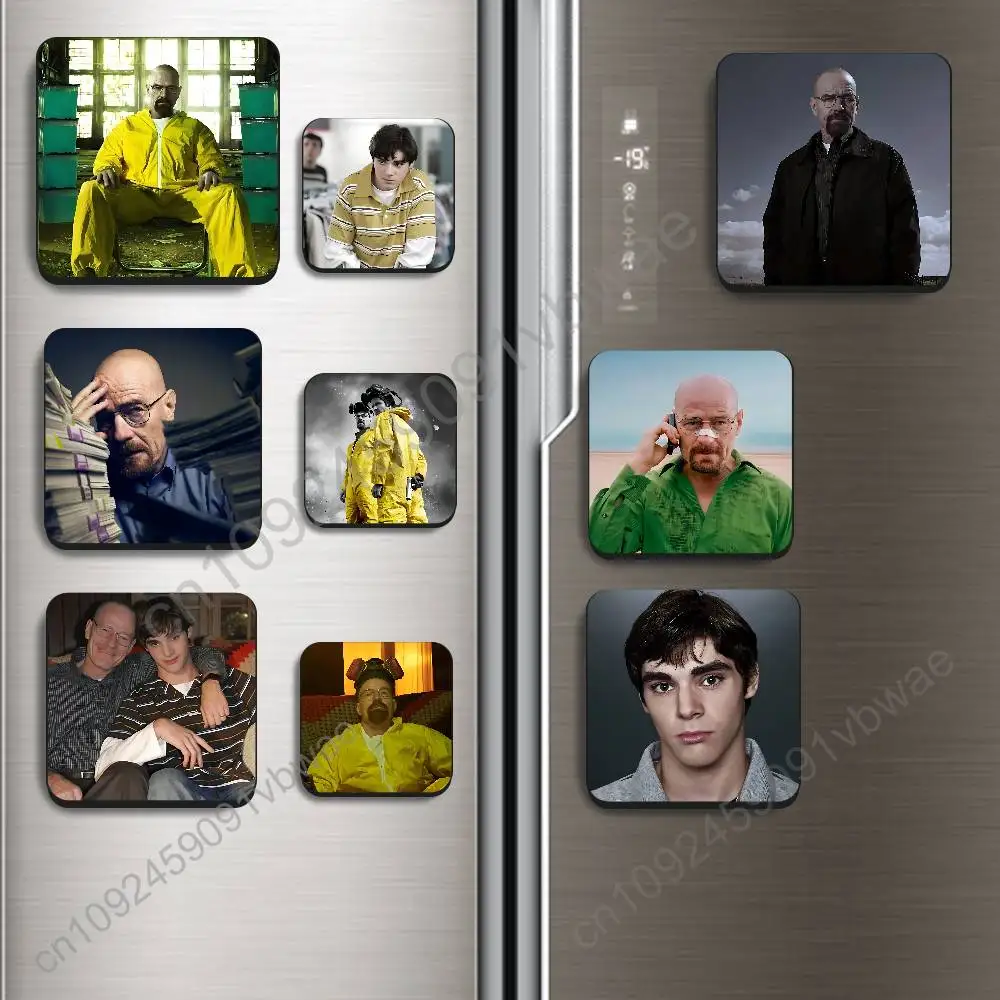 Classic Films Walter White Breaking Bad Magnetic Sticker Fridge Magnets No Falling Off Fit for Refrigerators All Metal Surfaces