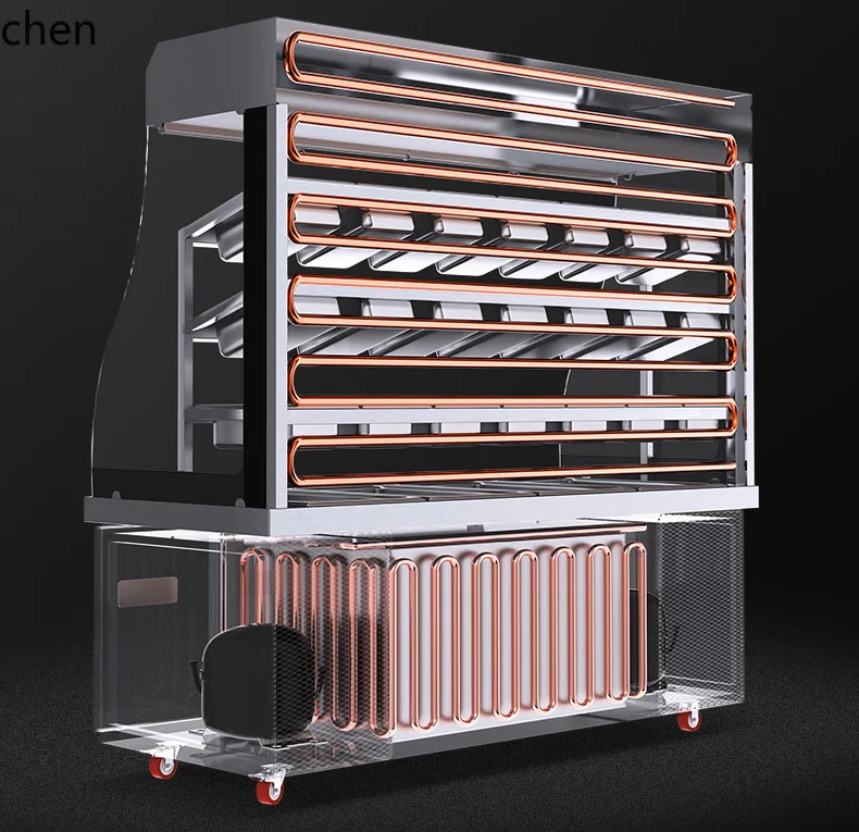 HTT Malatang display cabinet frozen, side dishes refrigerated and fresh-keeping, a la carte commercial string incense equipment