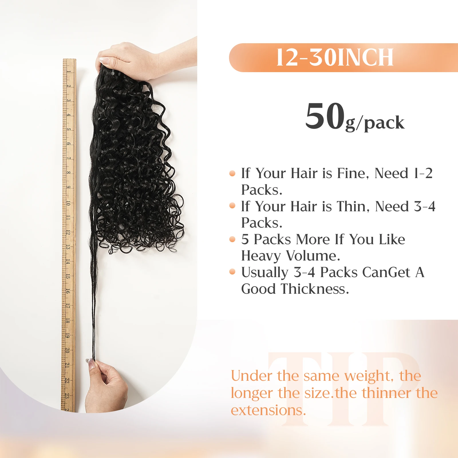 12A شريط ماء في الشعر التمديد شعر الإنسان غريب مستقيم ريمي الشعر البشري 20 قطعة شعر مستعار بشري طبيعي الشريط في التمديد #3