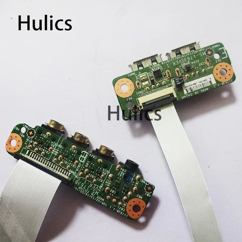 Hulics Used MS-1763B FOR MSI GT70 SERIES MS-1763 Audio Board With Cable  MS-1763E VER1.1 USB BOARD