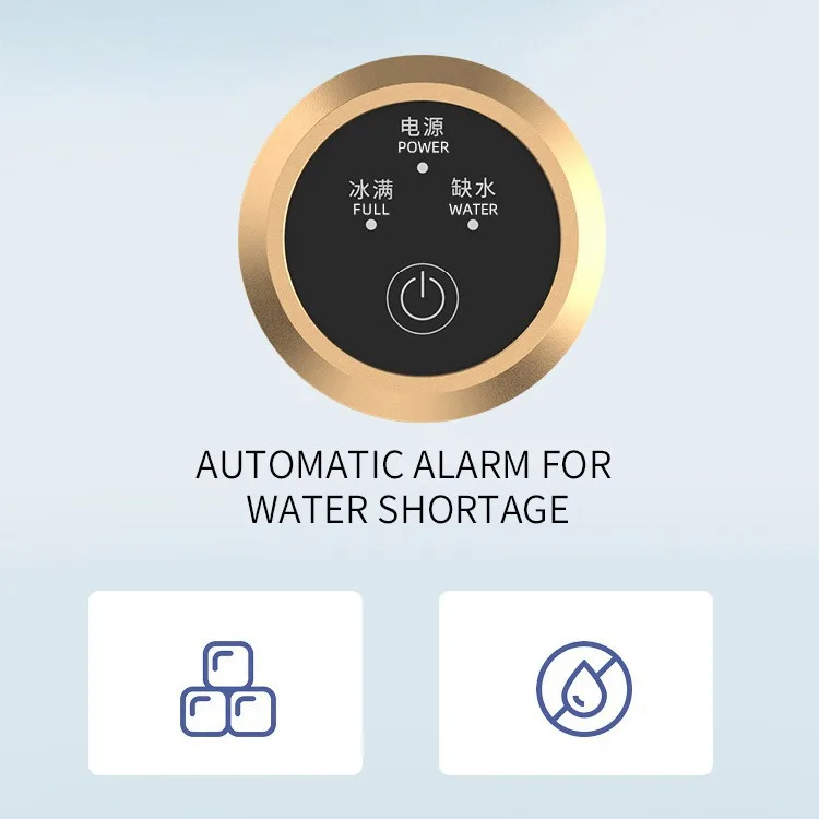 Suitable forCross-border factory household ice maker machine Portable 220v European standard ice maker 110v