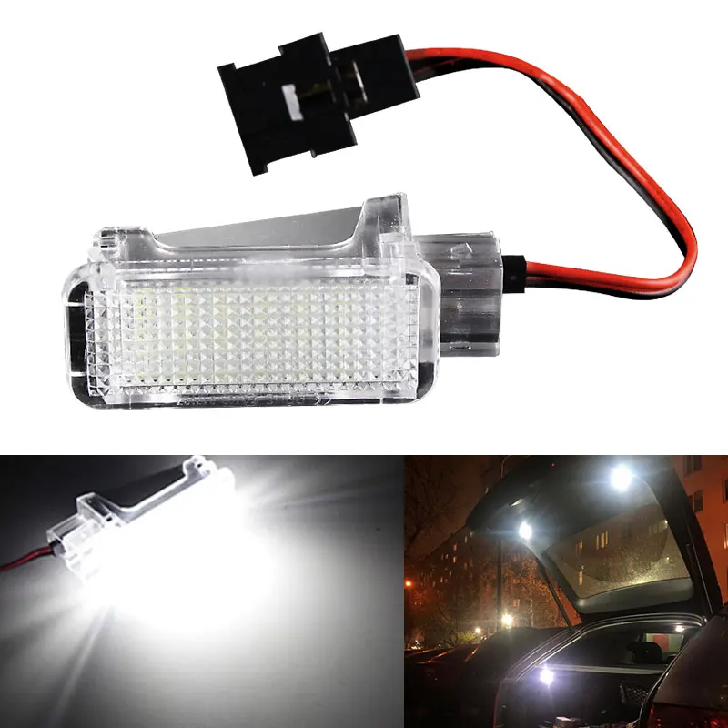 2 SZTUK lub 1 SZTUK CANbus Samochodowa lampa LED do drzwi bagażnika / przestrzeni na nogi / schowka Do Audi A1A2A3 A4 A5 A6 A7 A8 Q3 Q5 Q7 TT VW Skoda