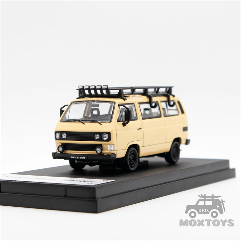 Master 1:64 1985 T3 Multivan surfing accessory version Diecast Model Car