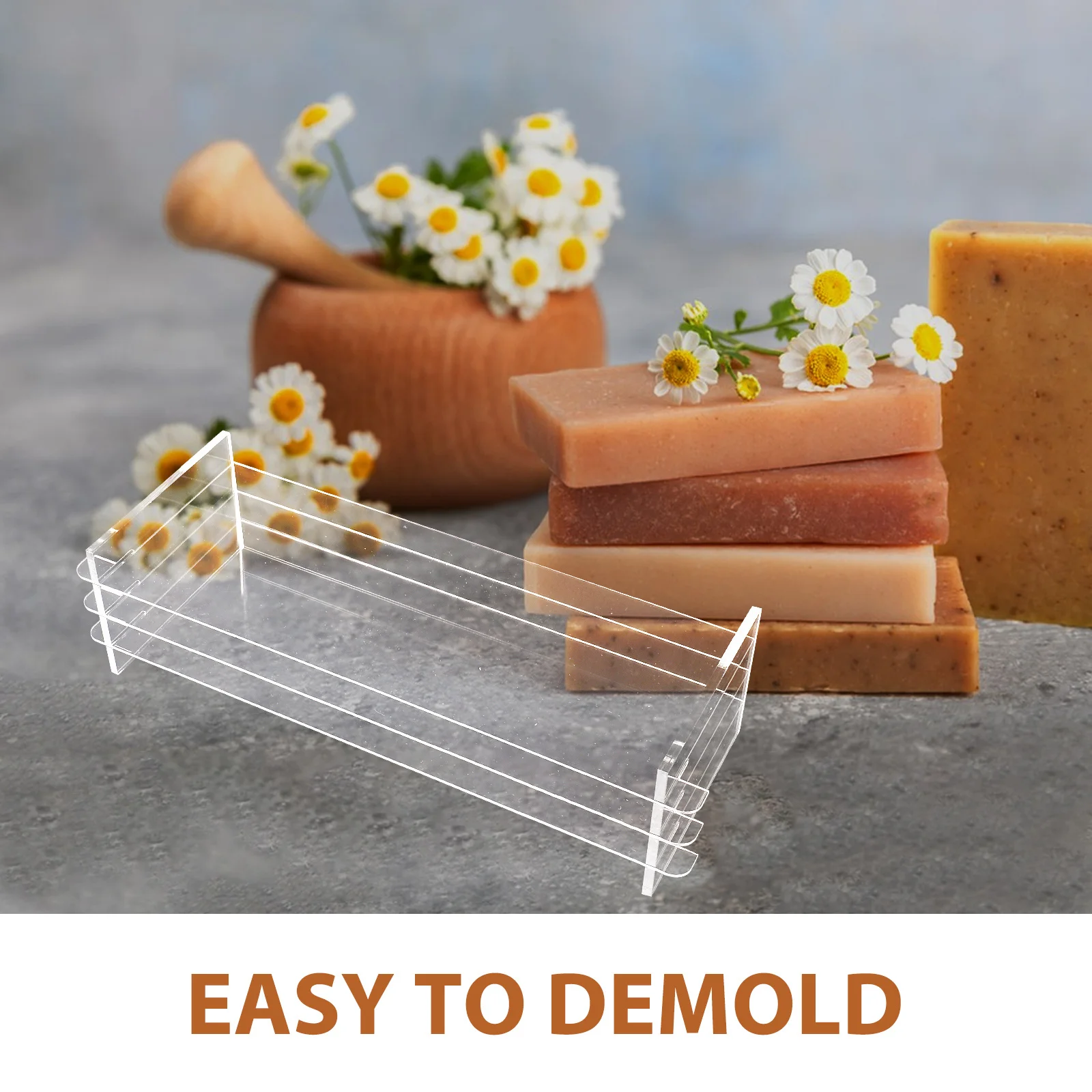 

1Set Silicone Mold Soap Divider Board Adjustable Acrylic Clear Soap Making Mold Inner Divider Tool Clear Dividing Board