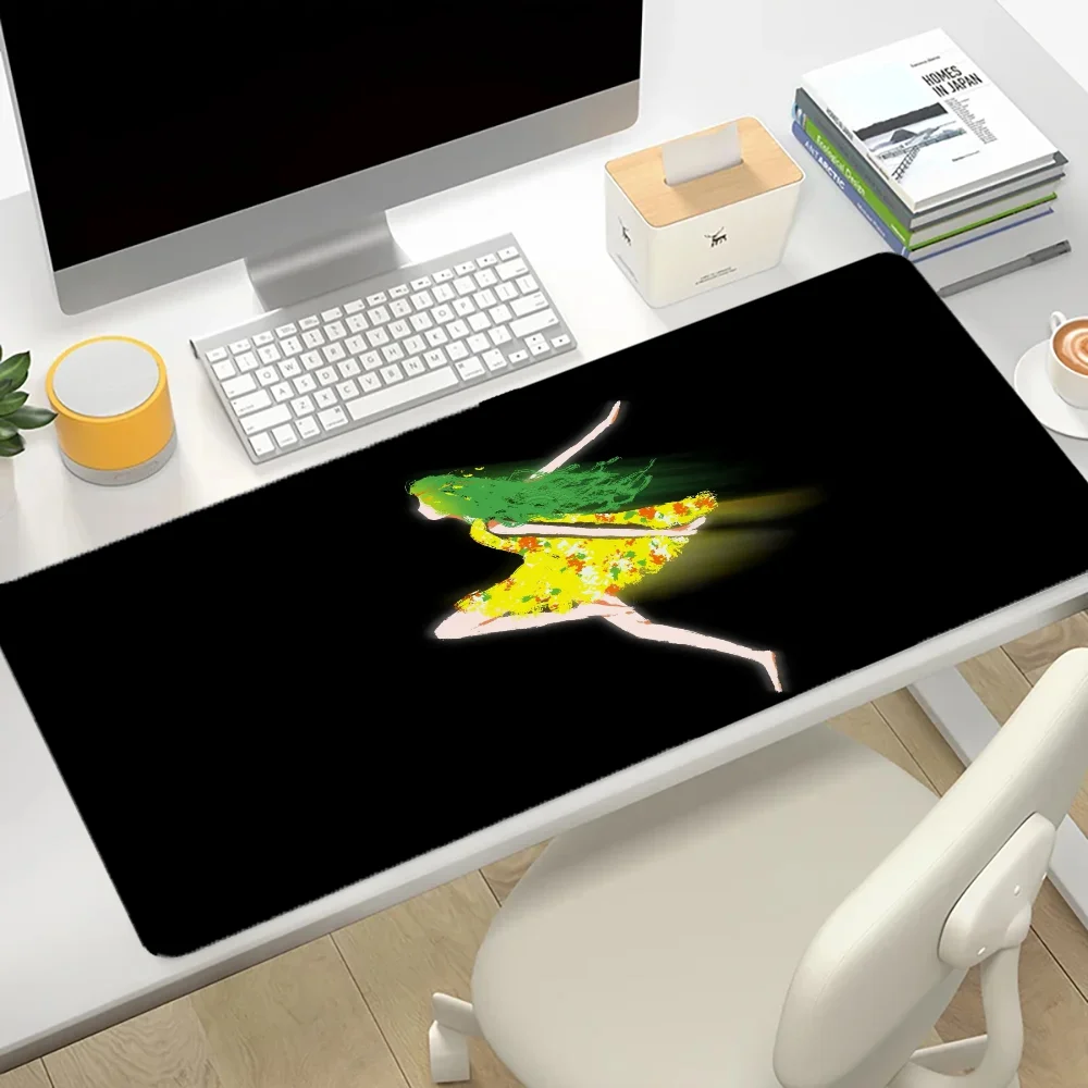 

Xxl Mouse Pad Anime Healing Illustration New Fashion Gamer Keyboard Pc Cabinet Computer Desks Office Accessories Desk Mat Gaming
