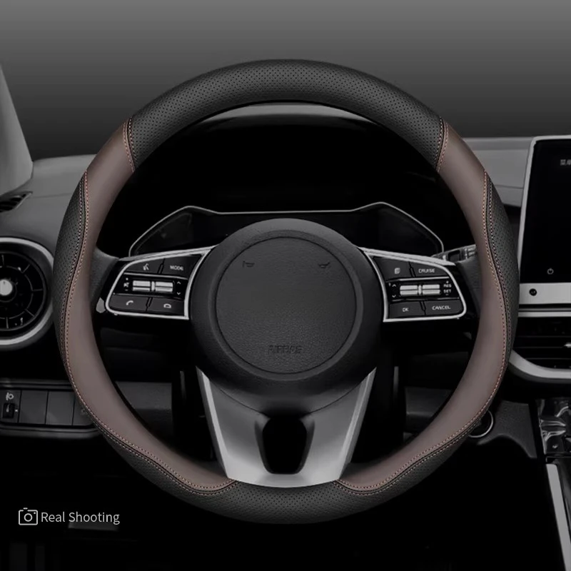 

For Kia Rio/Forte/Cerato/K3/K5 (DL3)/Optima/Seltos/Stonic/Kia Sportage 4th Generation/Pegas Steering Wheel Cover Supplies Tools