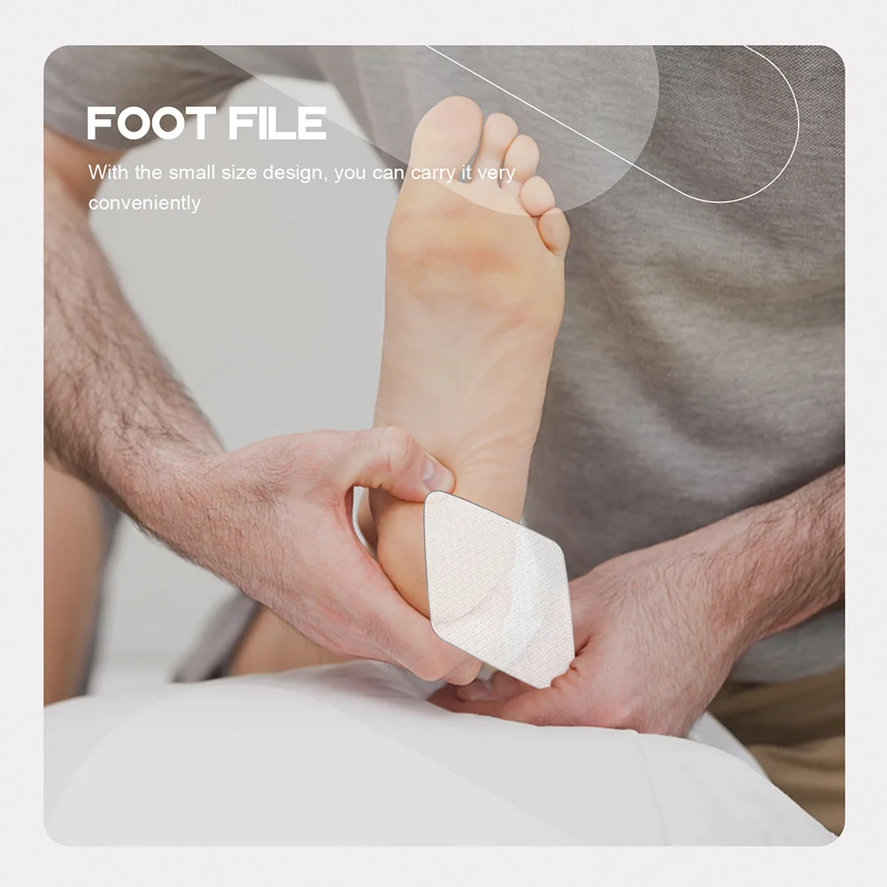 

2 шт. многоразовая стеклянная пилка для ног, средство для удаления омертвевшей кожи, скруббер для эффективной педикюра, отшелушивающая подошва ног, инструмент для ухода за педикюром
