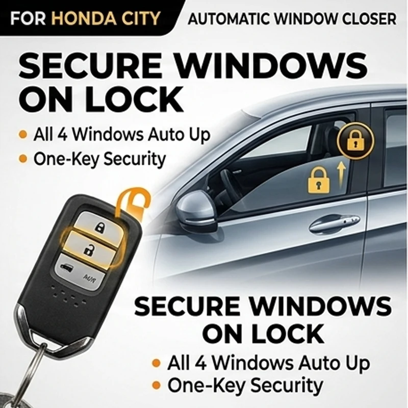 Automatic Car Window Closer For Honda City Crider Vezel HR-V Greiz Gienia Auto Window Lift Modules Roll Up Open Controller Kit