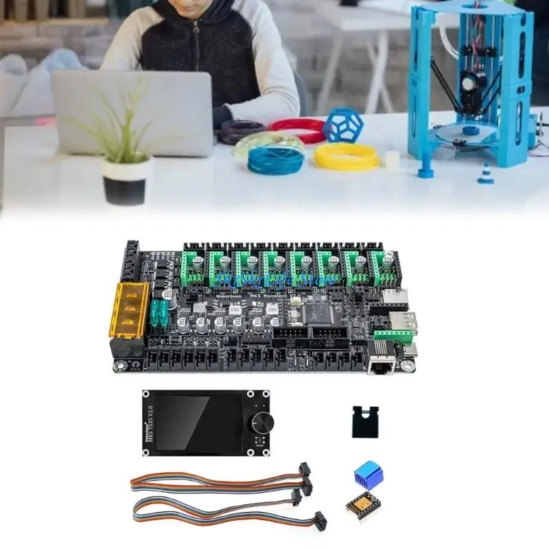 

E65E -принтер MKS MONSTR8 V2 Управляющая плата MINI LCD12864 TS35 Экран для Voron