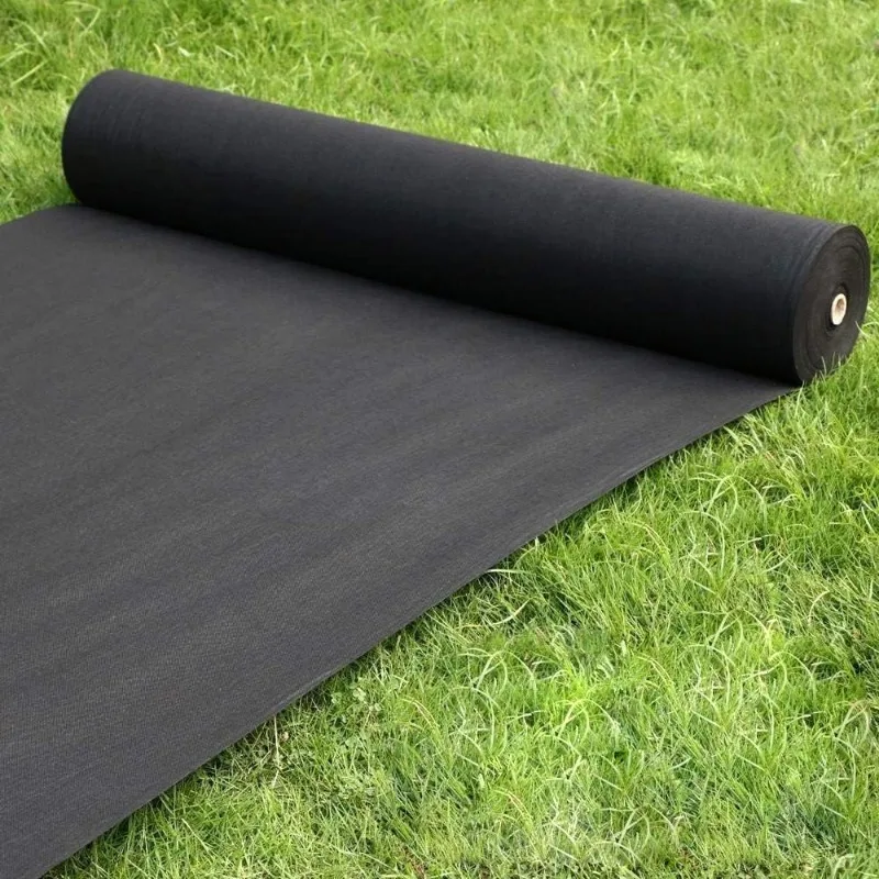 Robuster Geotextil-Vliesstoff, 10 U-Spikes im Lieferumfang enthalten, PP-Material, Auffahrtstoff, Garten-Unkrautbarriere, Landschaft – Detail 1