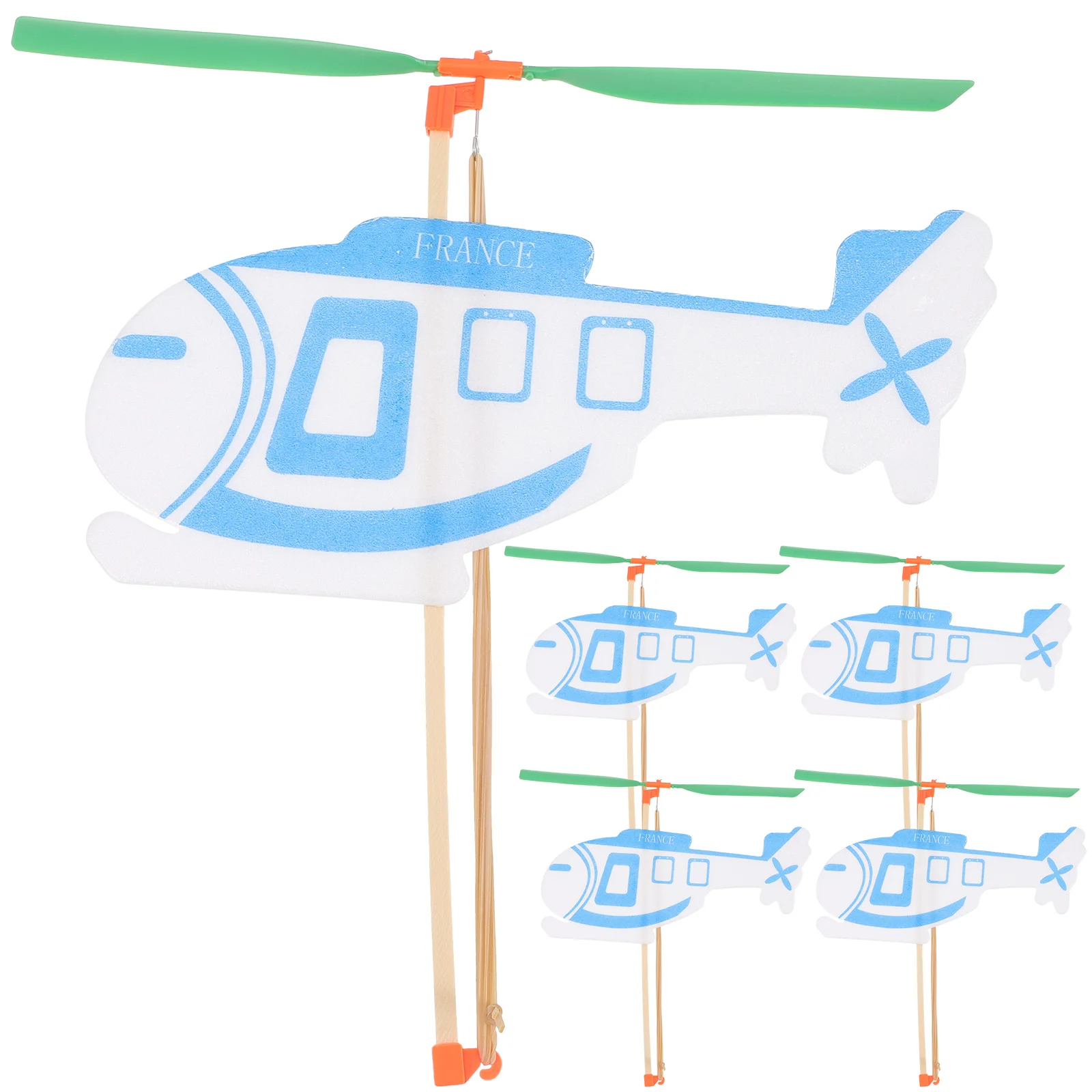 

5 Pcs Toys Creative Aircraft Weights for Canopy Legs Rubberband Powered Helicopter Kids Airplane Outdoors Pvc Child Educational