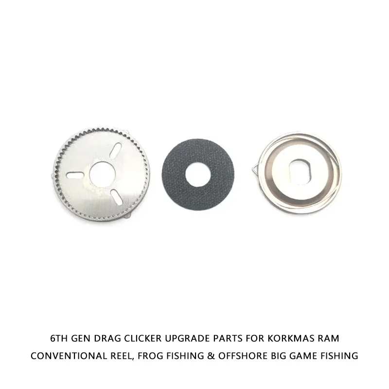 6th-gen-non-damaged-drag-clicker-upgrade-parts-for-korkmas-ram-conventional-reel-frog-fishing-modification-unloading-alarm