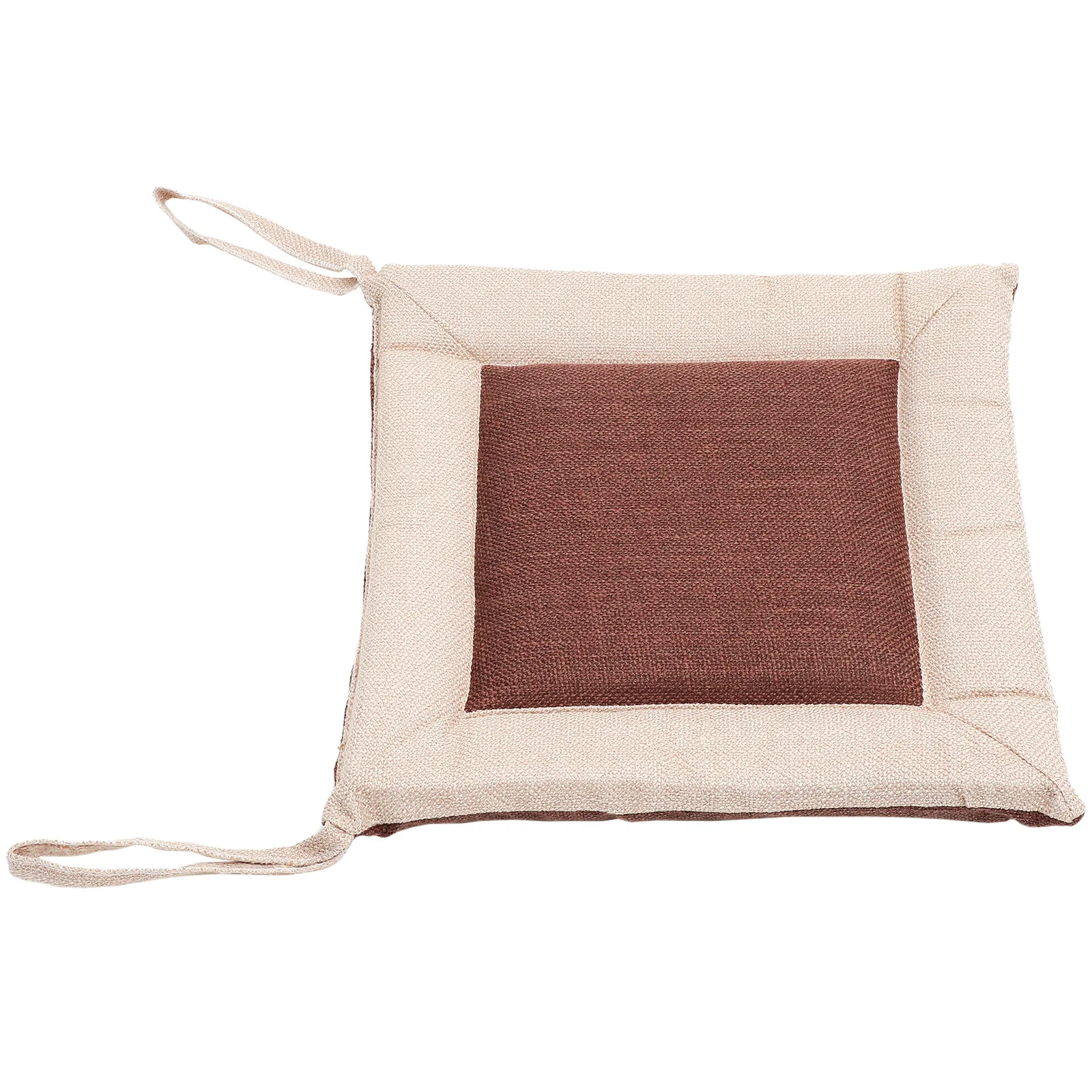 

Comfortable Cotton Linen Chair Cushion Breathable Office Seat Pad Dining Floor Cushion Multi-Purpose Seats Pad
