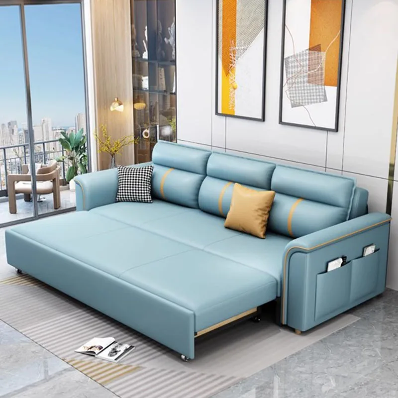 

Nordic Fancy Sofa Folding Bed Luxury Cozy Modern Recliner Living Room Sofas Chaise Daybed Woonkamer Banken Home Furniture