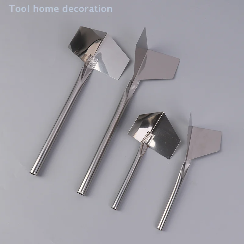 All-in-One Stainless Steel Putty Knife & Inside Outside Corner Yin Yang Puller - Drywall Scraping Hand Tool