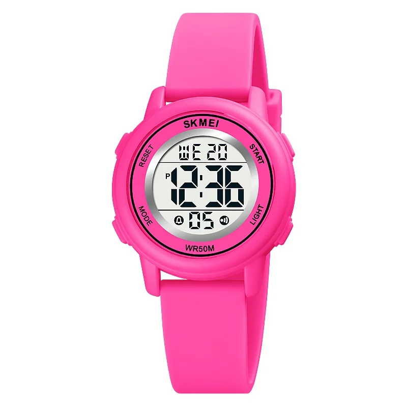 Fashion Boys Girls Sport Kids Watch Colorful LED Light Digital Children Wristwatches Waterproof Alarm Child Clock