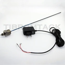 Titanium Anode Rod with Ruthenium-Iridium Coated for Water Heater, Diameter 3mm Length 420mm with Power Supply