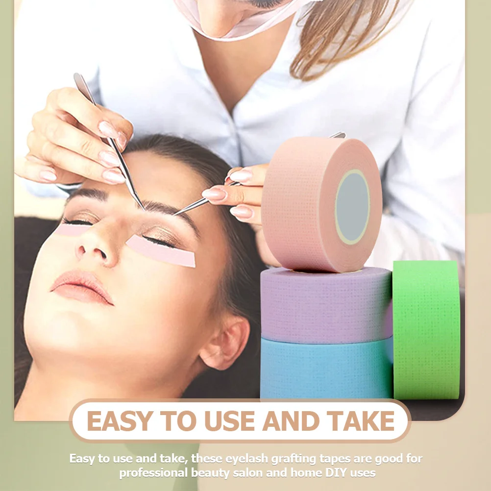 

6Pcs Hypoallergenic Under Eye Pads Non-Woven Fabric Breathable Lash Extension Tapes for Salon DIY Eyelash Application