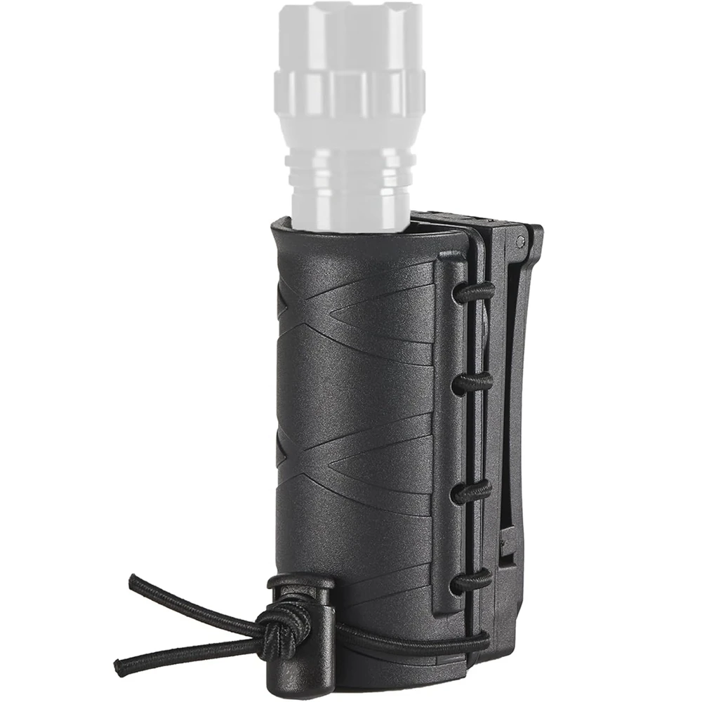 

Держатель тактического фонарика для рабочего ремня, вращающийся чехол подходит для фонарика диаметром 1–1,2 дюйма