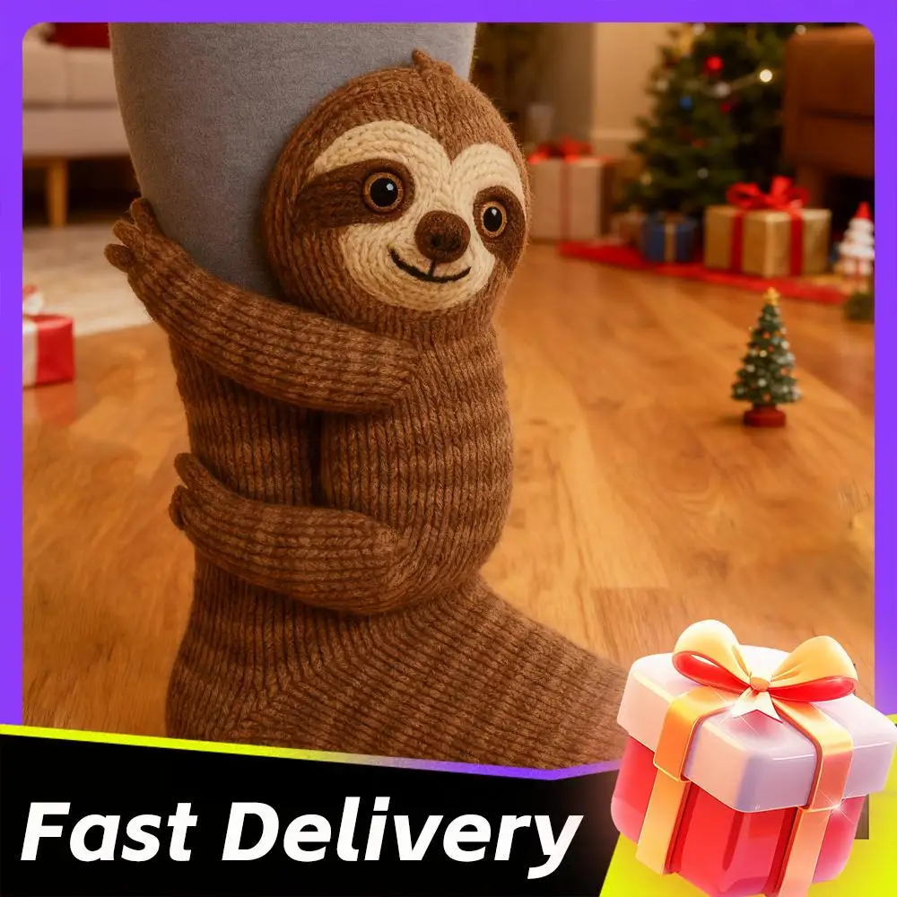 ثلاثية الأبعاد محبوك الحيوان لطيف الجوارب عيد الميلاد محبوك جوارب يمكن السير بها على الأرض الجوارب الدافئة للنساء المراهقين الاطفال المنزل الشتاء عطلة هدية الكريسماس #1