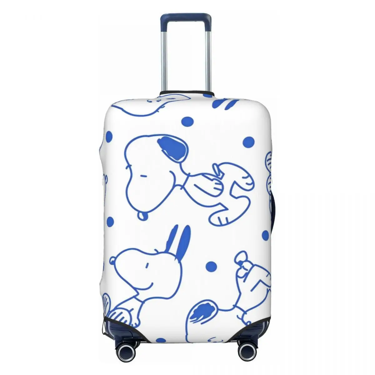 Snoopy Suitcase Cover Miniso Flight Travel Practical Luggage Supplies Protector