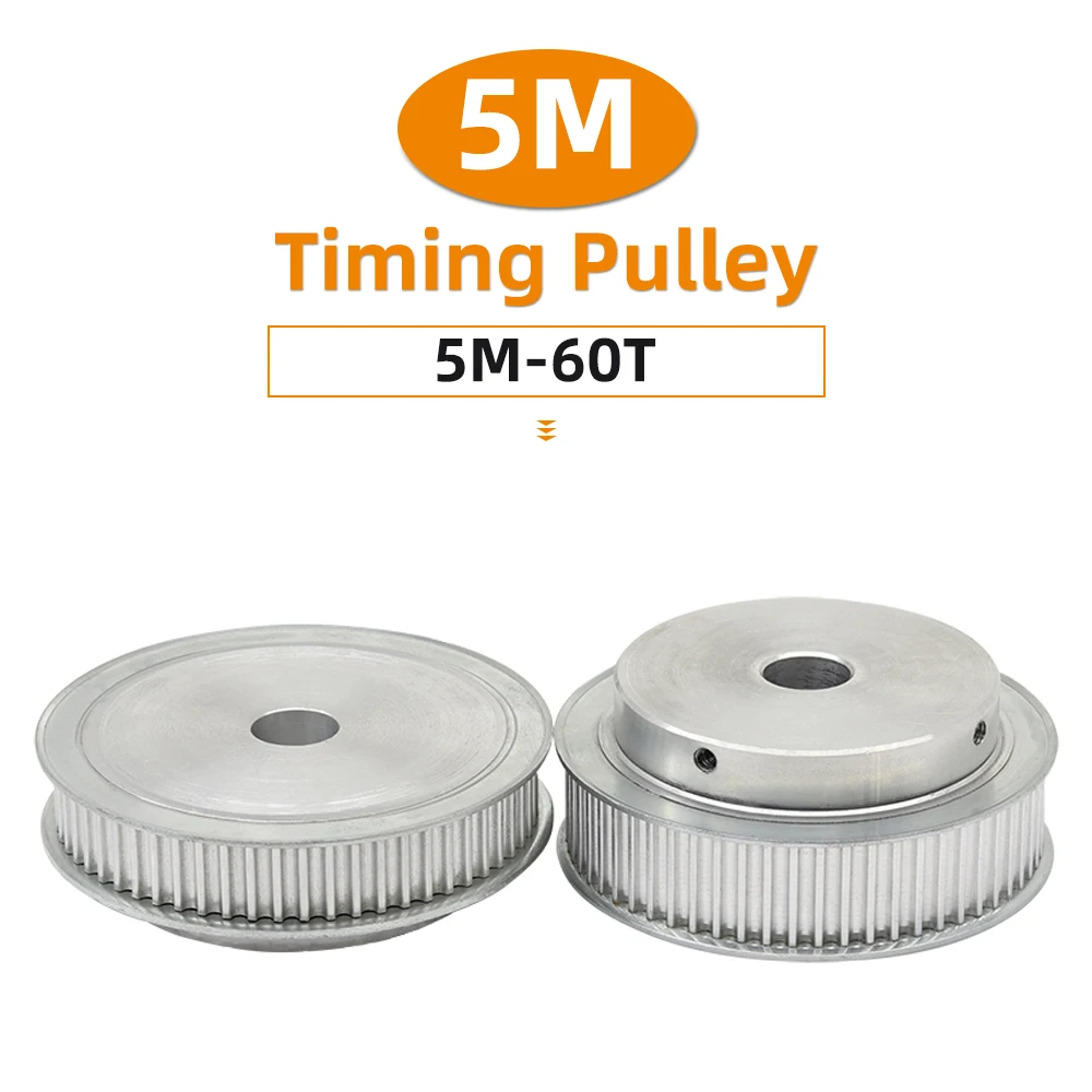 60 שיניים תזמון גלגלות 5m60t עגול השן מגרש 5 מ 