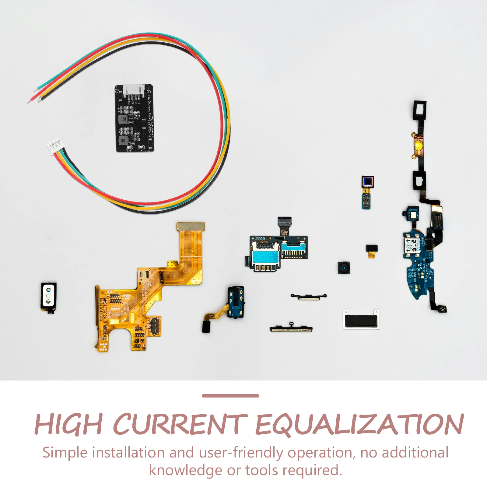 

Active Equalizer 3S High Current Module Energy Transfer Board Ternary Lithium Power Supply Office Electronics