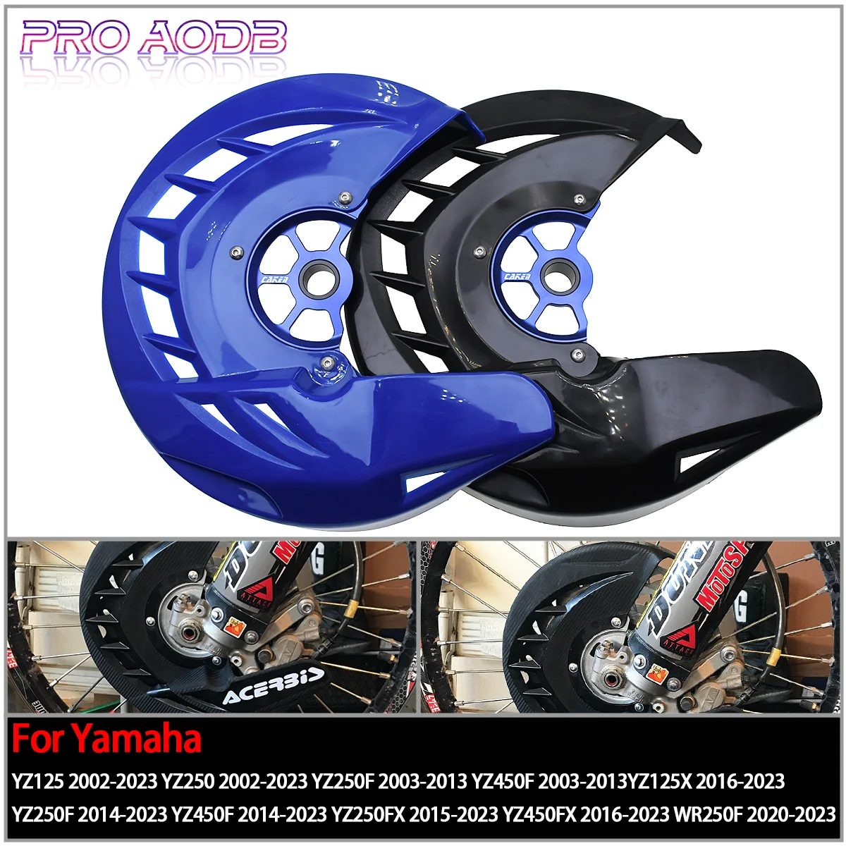 

Motorcycle 20 22mm Front Brake Disc Guard Cover For Yamaha YZ WR YZF 125 250 450 YZ125 YZ250 YZ125X YZ250F YZ450F WR250F WR450F