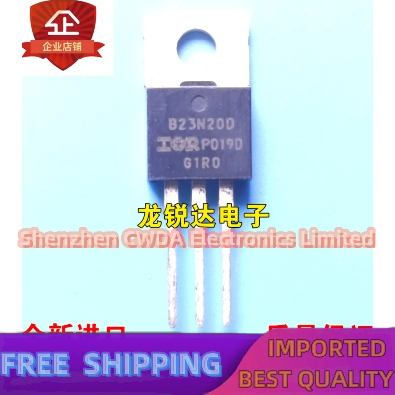 10PCS-20PCS   B23N20D IRFB23N20DPBF TO220 MOS 24A200V In Stock Can Be Purchased