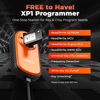 OTOFIX IM1 XP1 Por Automotive Key FOB Programming Tool Immobilizer Programmer Diagnostic Tool Full System Scanner 2 Year Update