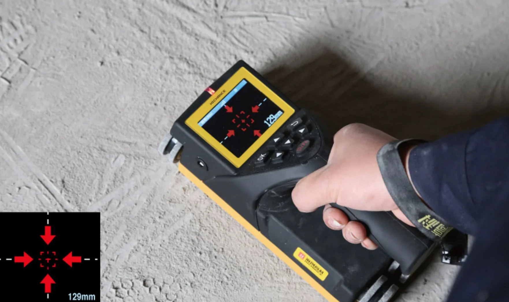 Concrete Floor Thickness Gauge HC-HD90