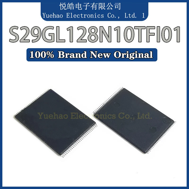 New Original S29GL128N10TFI01 S29GL128N10TFI S29GL128N10T S29GL128N 16M RAM Flash IC MCU TSOP-56