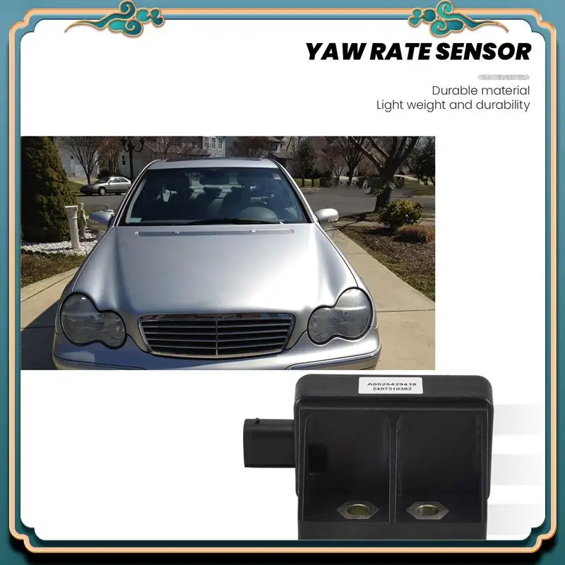 L39A-For مرسيدس بنز SLK ML C240 2001-2003 وحدة التحكم في الجر بمستشعر معدل السيارة 0025429418