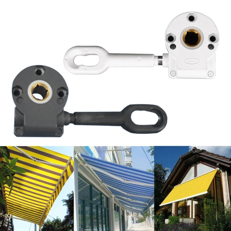 HOT Hand Operated Awning Component Gears Drives Canopy Crank Gearboxes Manual Awning Hardware Spare Parts for Shade Fix