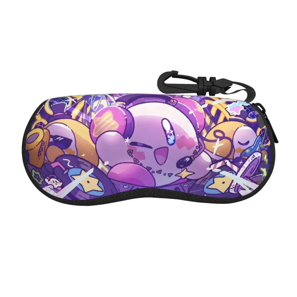 

Custom Super Star K-Kirbyes Comic Music Shell Eyeglasses Protector Cases Women Men Sunglass Case Classic Glasses Pouch