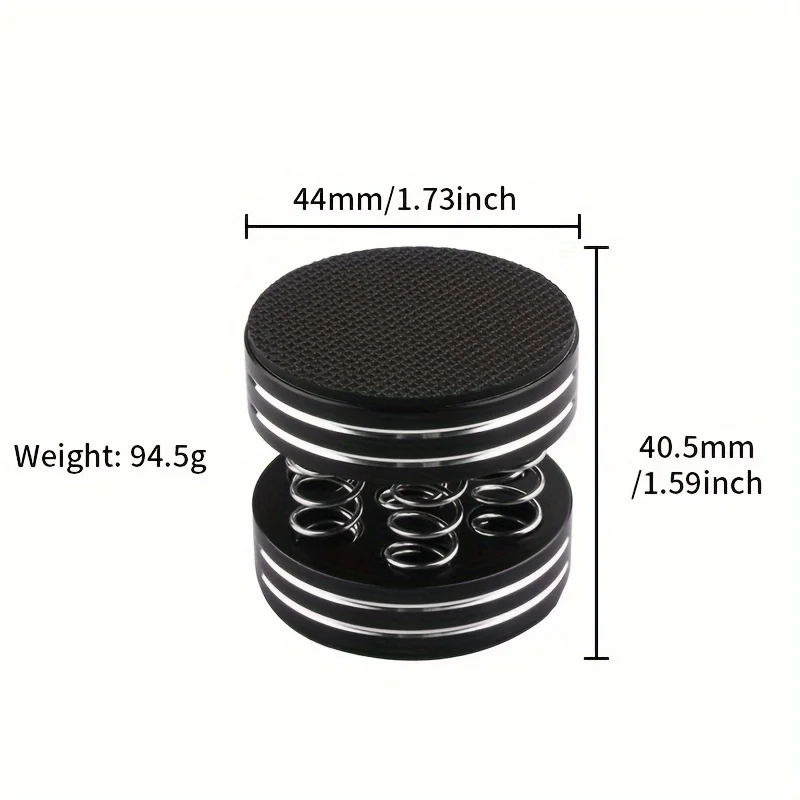 HHDZI HiFi Spring Isolation Feet Aluminum Shock Absorbing Vibration Dampers for Turntable Amplifier Speaker DAC
