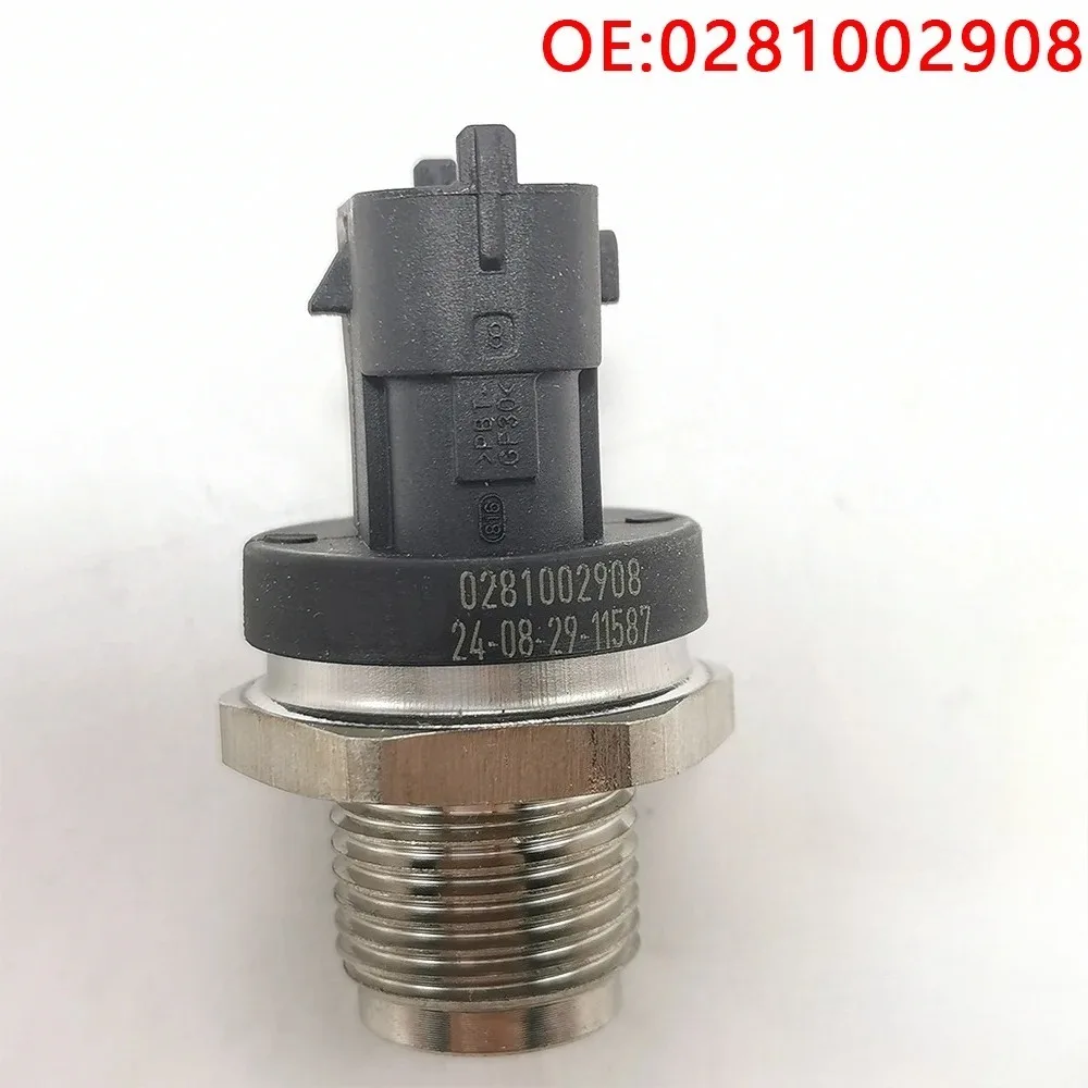 

For 0281002908 Fuel Rail Pressure Sensor for KIA Sorento I Hyundai H-1 Satellite Alfa Romeo Lancia Renault Master 2007